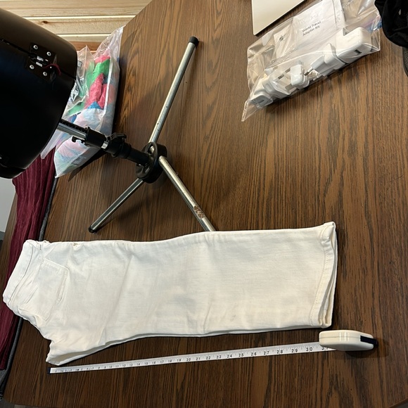 NWOT GAP High Rise Universal Jegging in White 31/12T - Picture 6 of 11